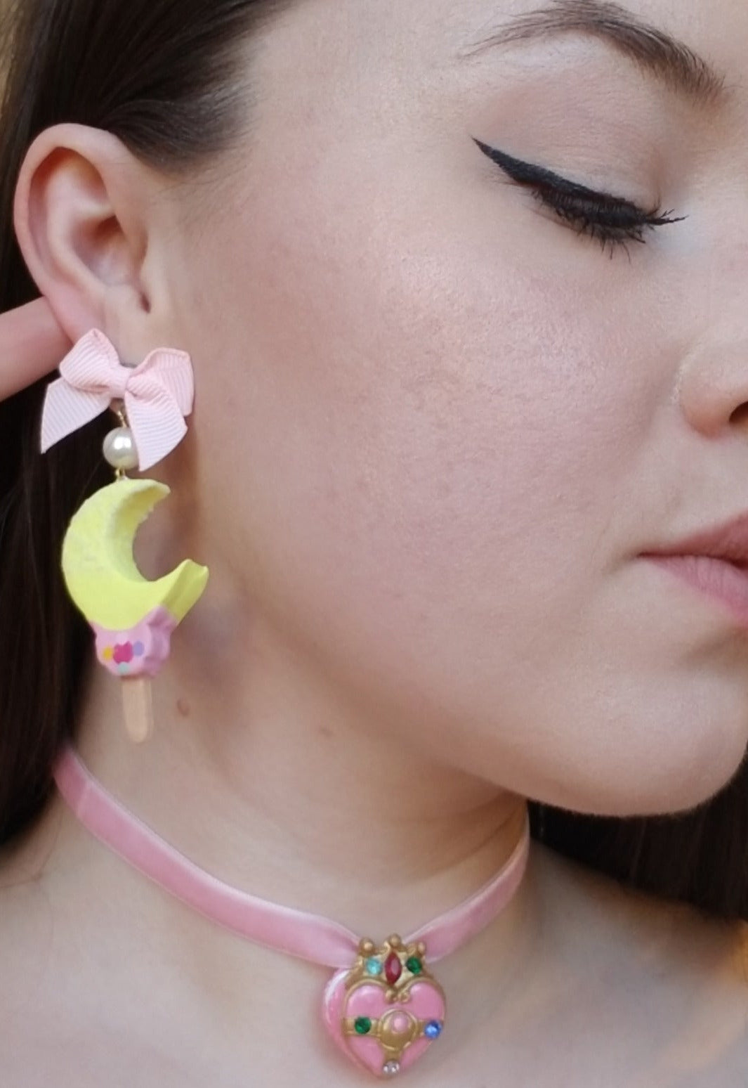 Moon Wand Ice Cream Bar Earrings