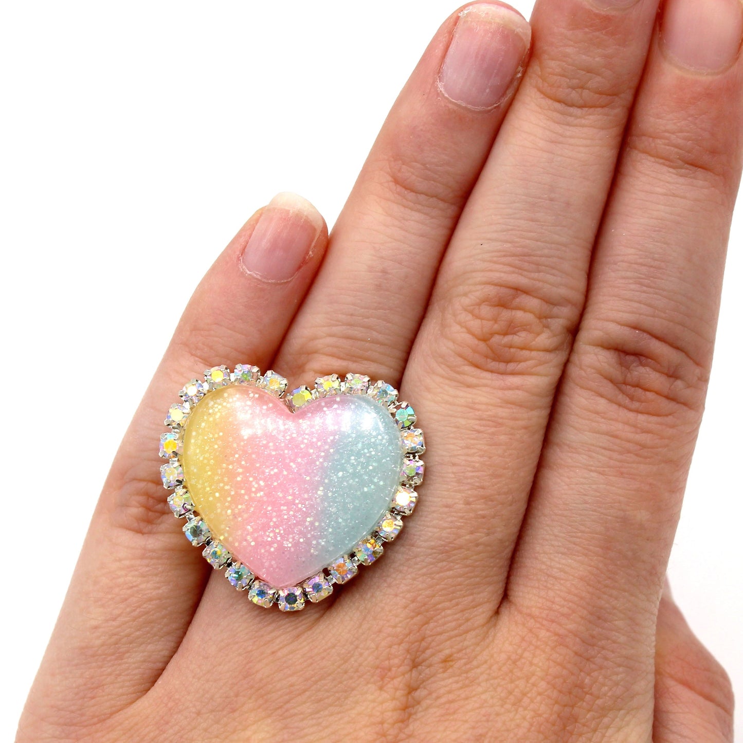 Trinket Ring - Bubblegum - Adjustable