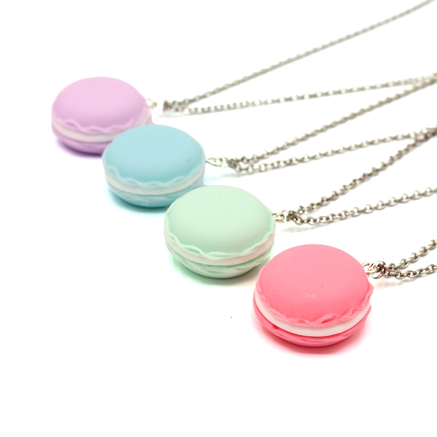 French Macaron Necklace - Fatally Feminine Designs