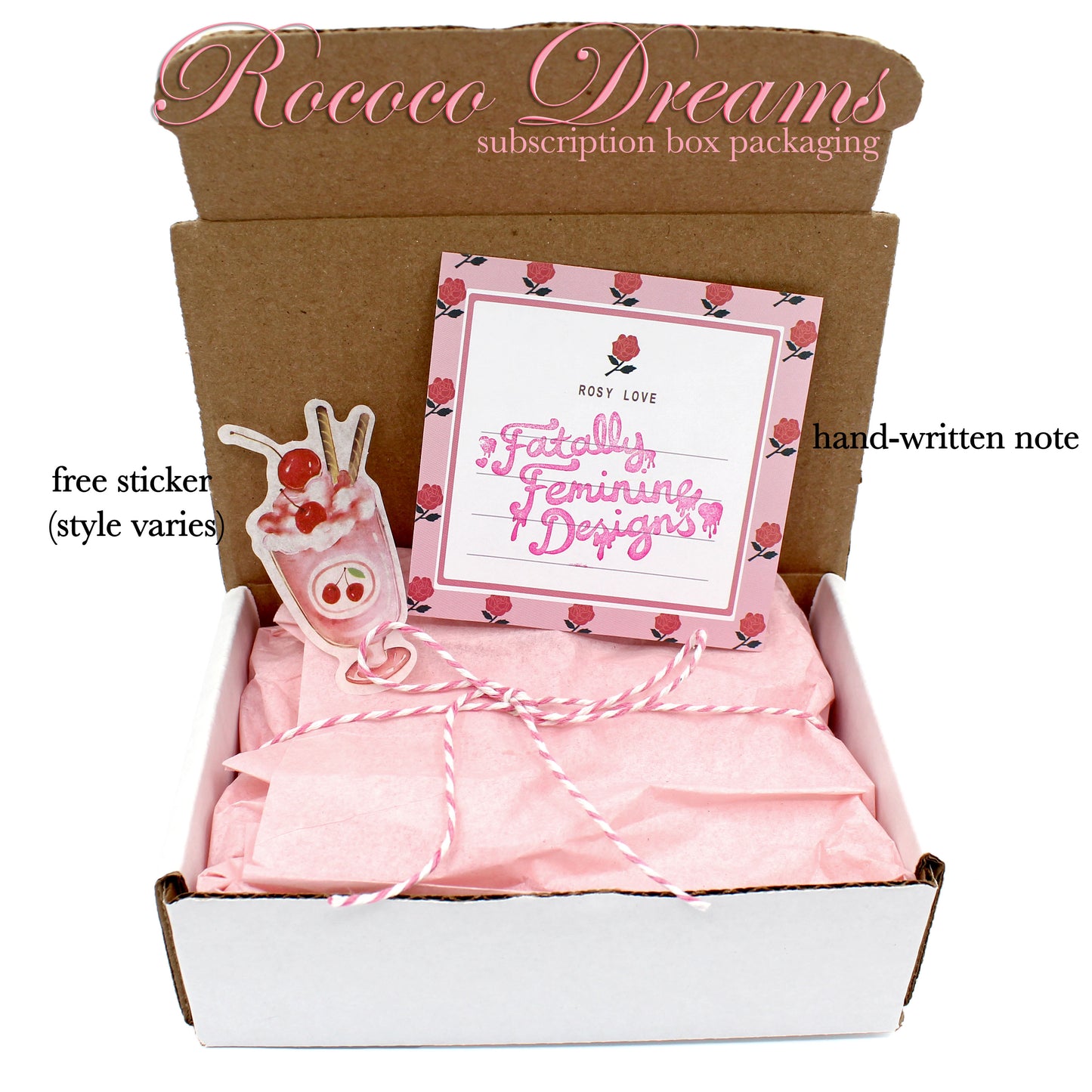 Rococo Dreams a Marie Antoinette Inspired Monthly Jewelry Subscription Box - Fatally Feminine Designs