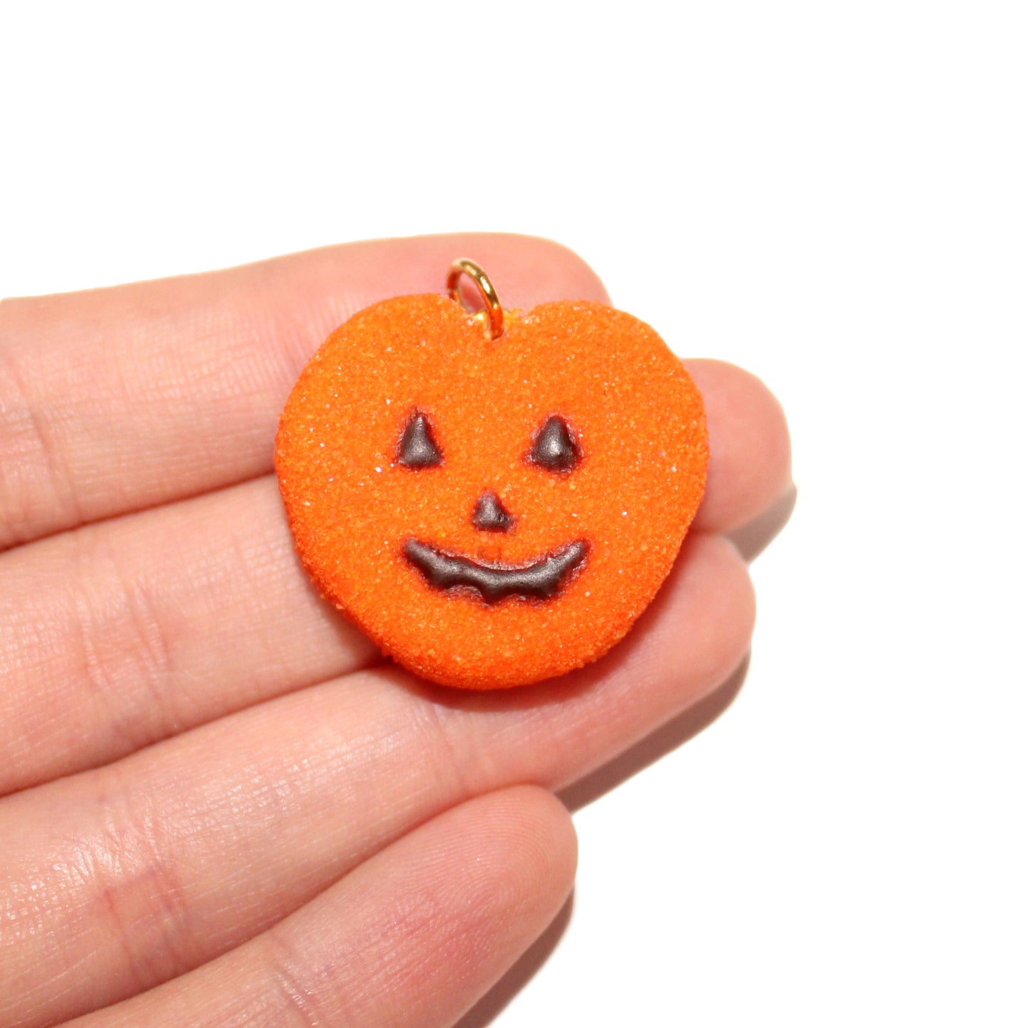 Pumpkin Faux Marshmallow Candy Necklace - Fatally Feminine Designs
