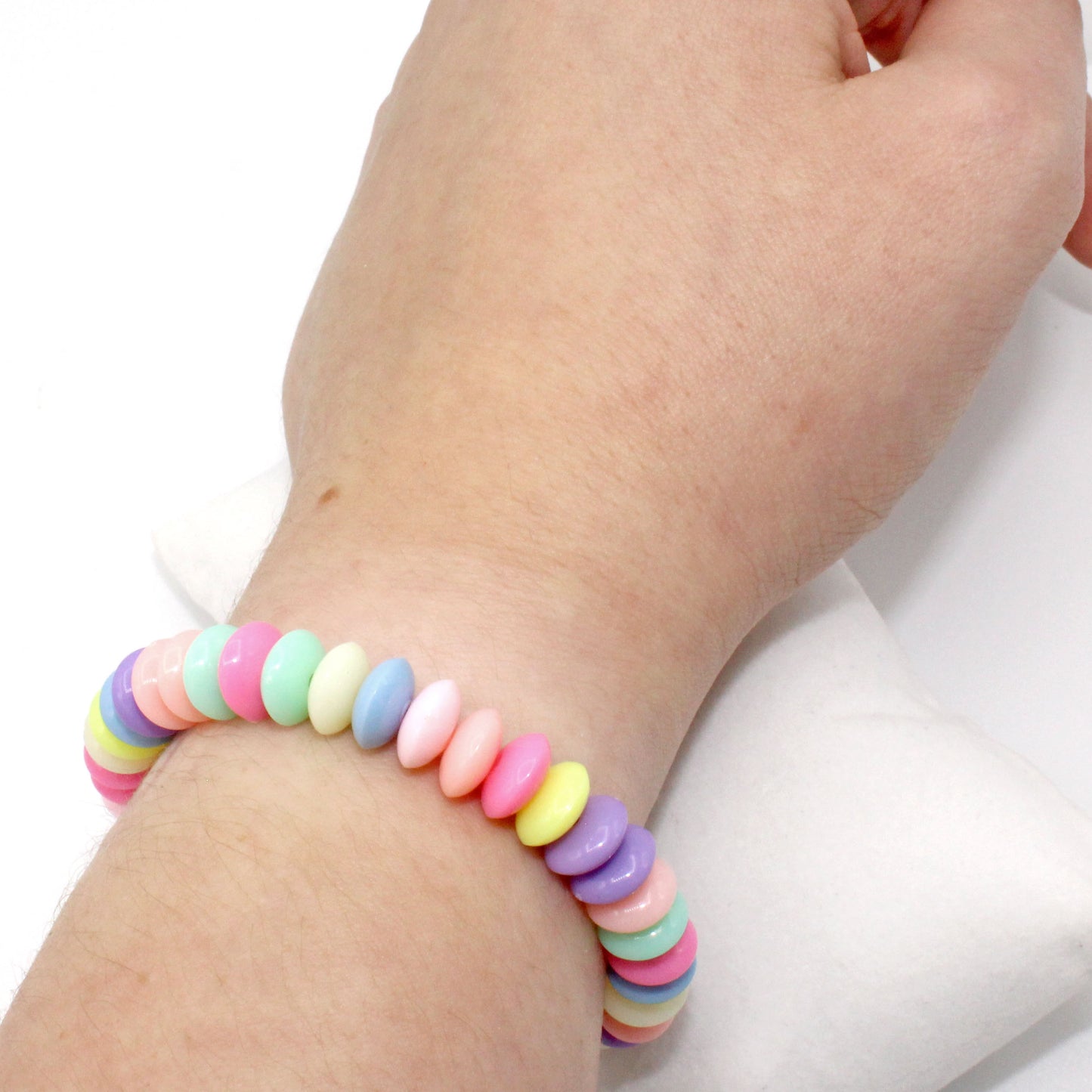 Pastel Faux Candy Bracelet