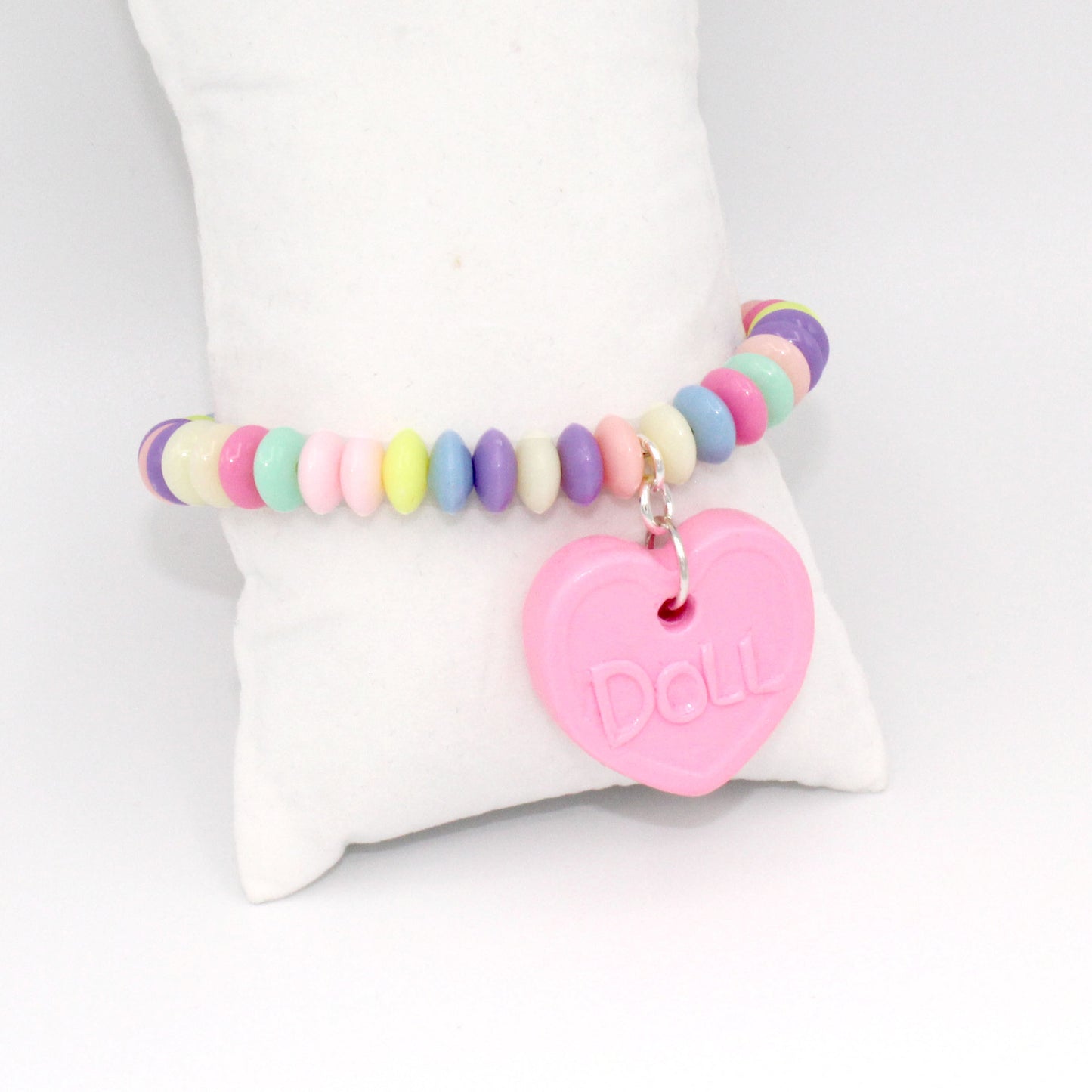 Pastel Faux Candy Bracelet - Custom Name or Word Available