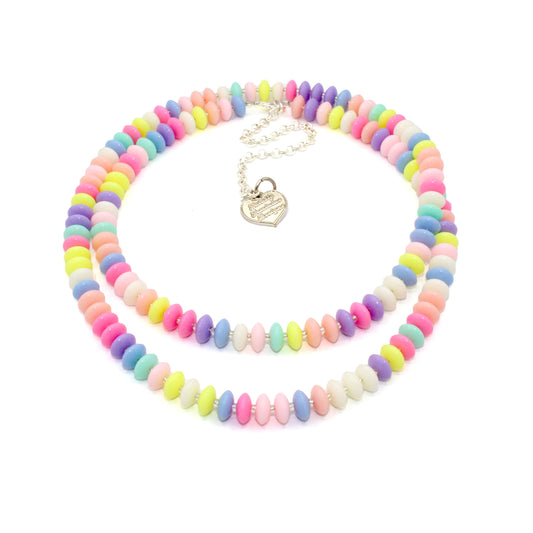 Pastel Faux Candy Necklace - Custom Length