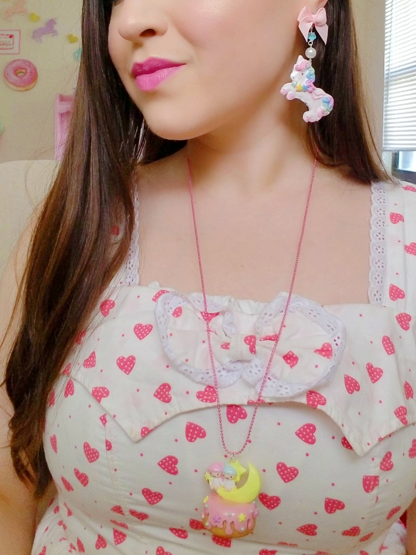 Kawaii Unicorn Bon Bon Earrings