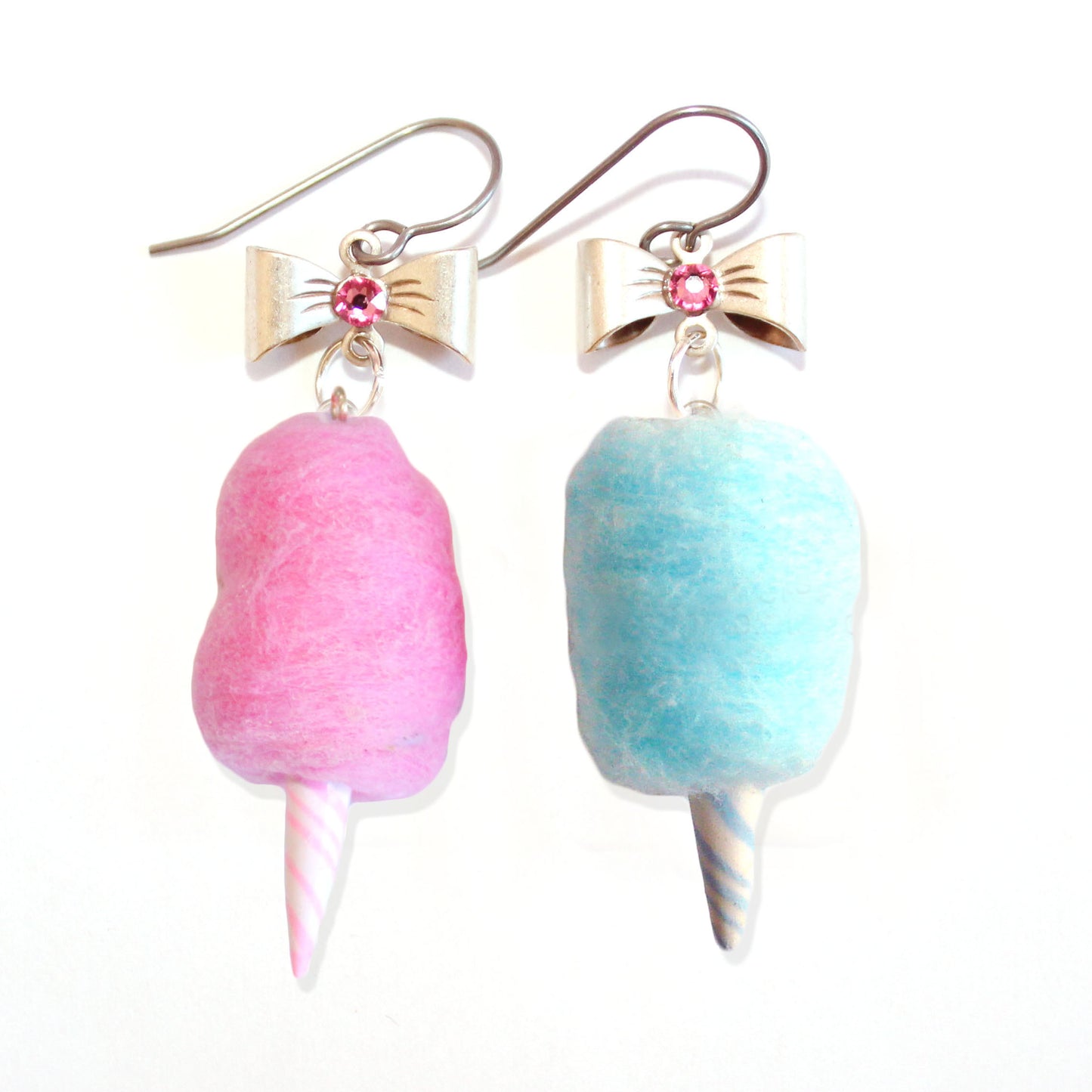 Carnival Cotton Candy Earrings