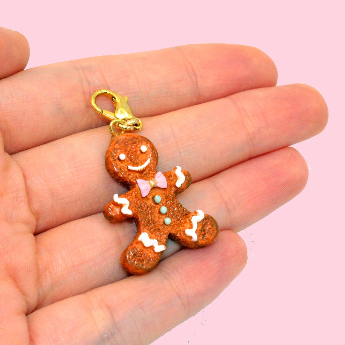 Gingerbread Man Cookie Bracelet - Limited Edition Holiday Collection