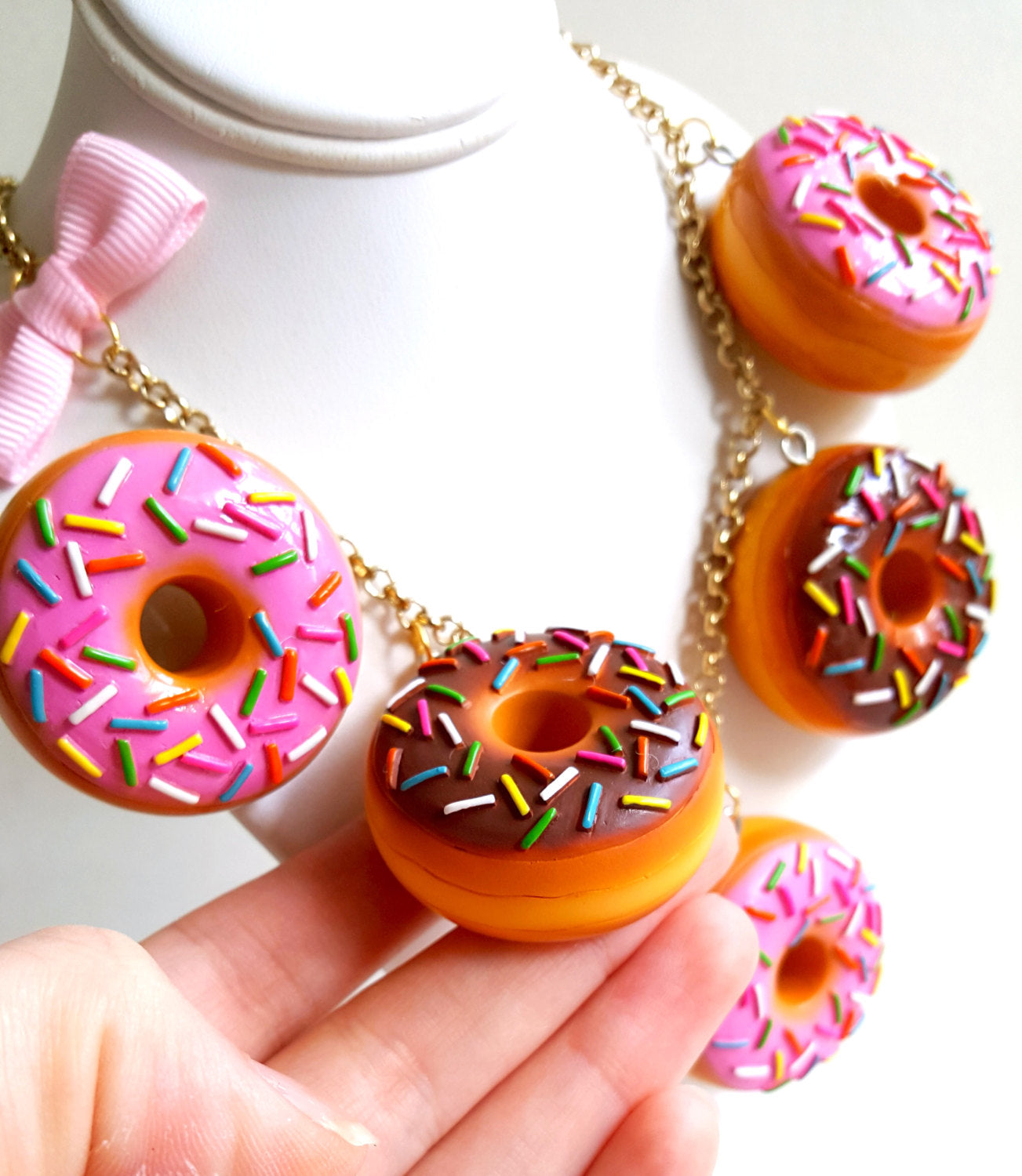 Donut Statement Necklace