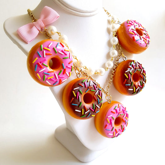 Donut Statement Necklace