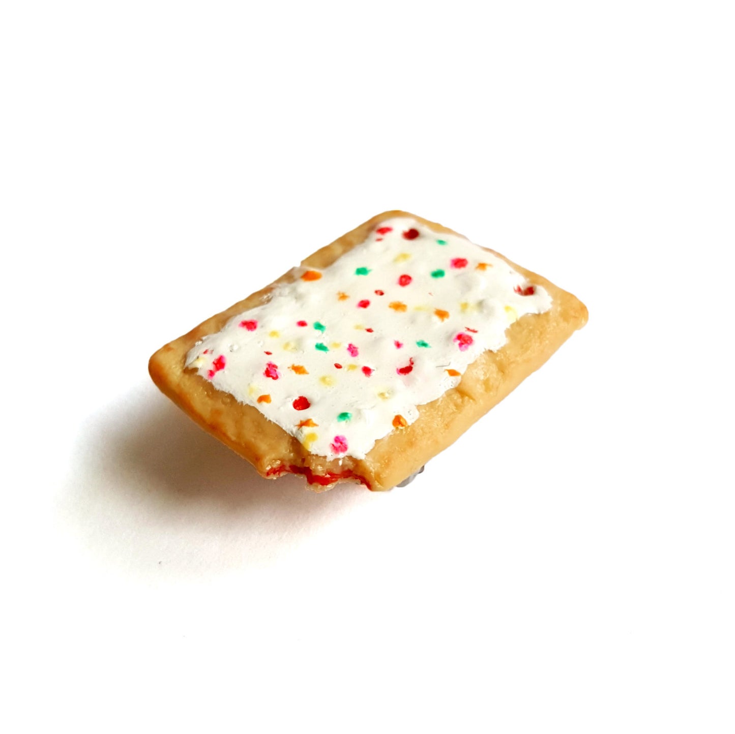 Strawberry or Cherry Toaster Pastry Brooch Pin