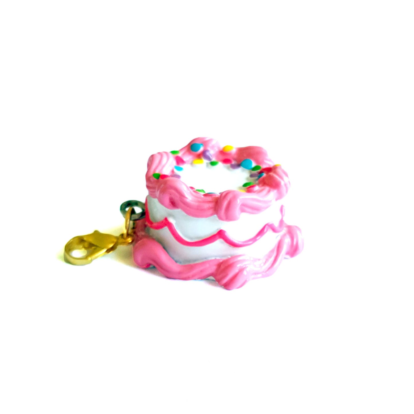 Pink Birthday Cake Pendant