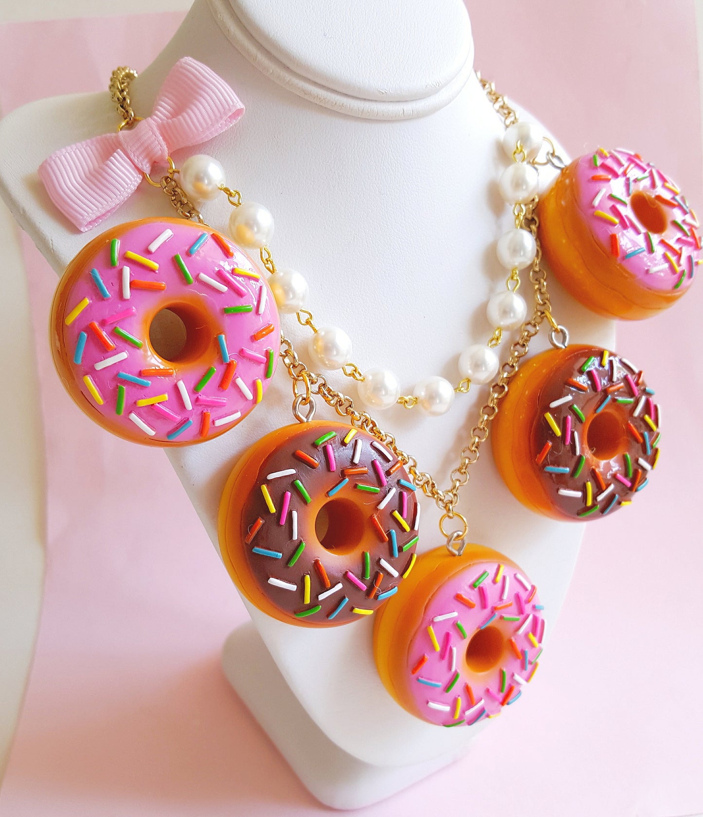 Donut Statement Necklace