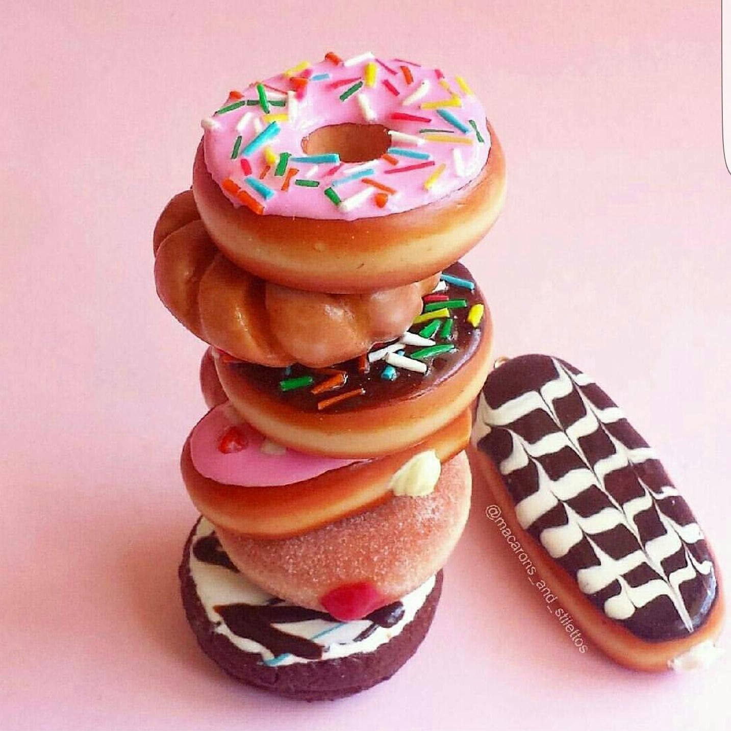 Large Donut Necklace
