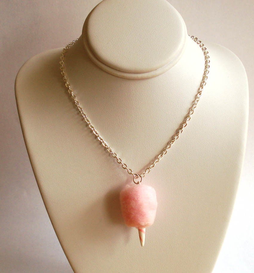 Carnival Cotton Candy Necklace