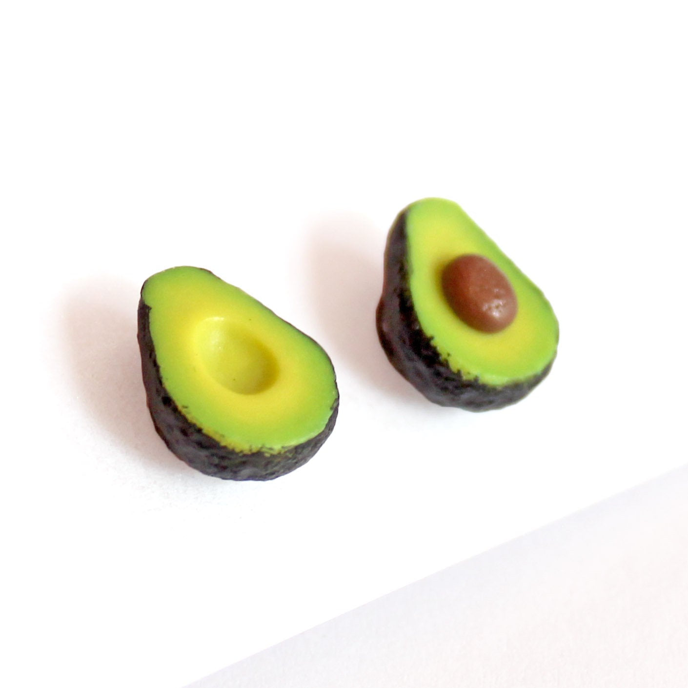 Tiny Avocado Stud Earrings - Fatally Feminine Designs