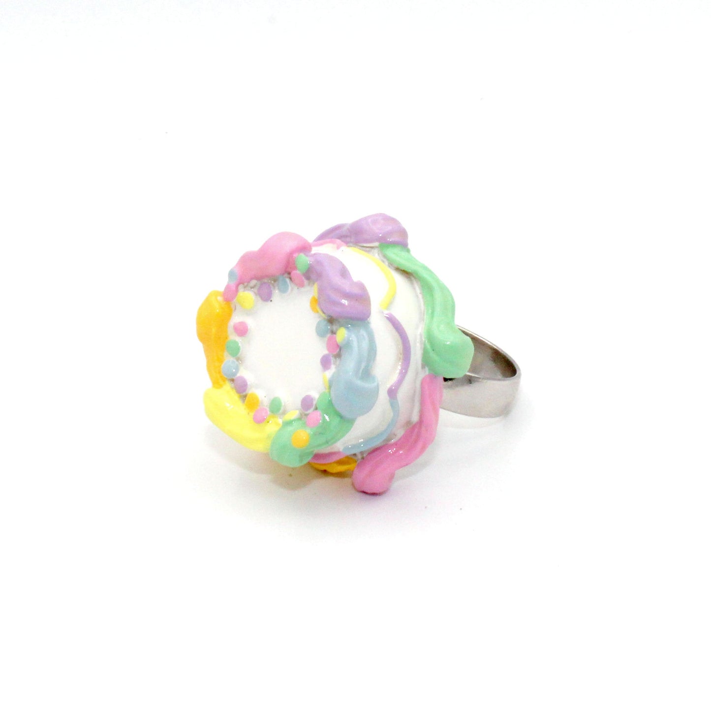 Pastel Rainbow Birthday Cake Ring