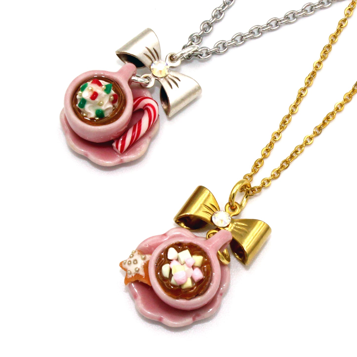 Hot Cocoa Necklace - Limited Edition Holiday Collection