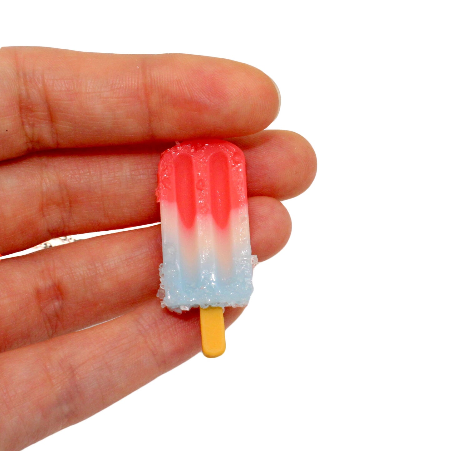 Bomb Pop Inspired Earrings, Hypoallergenic Steel - Fatally Feminine Designs