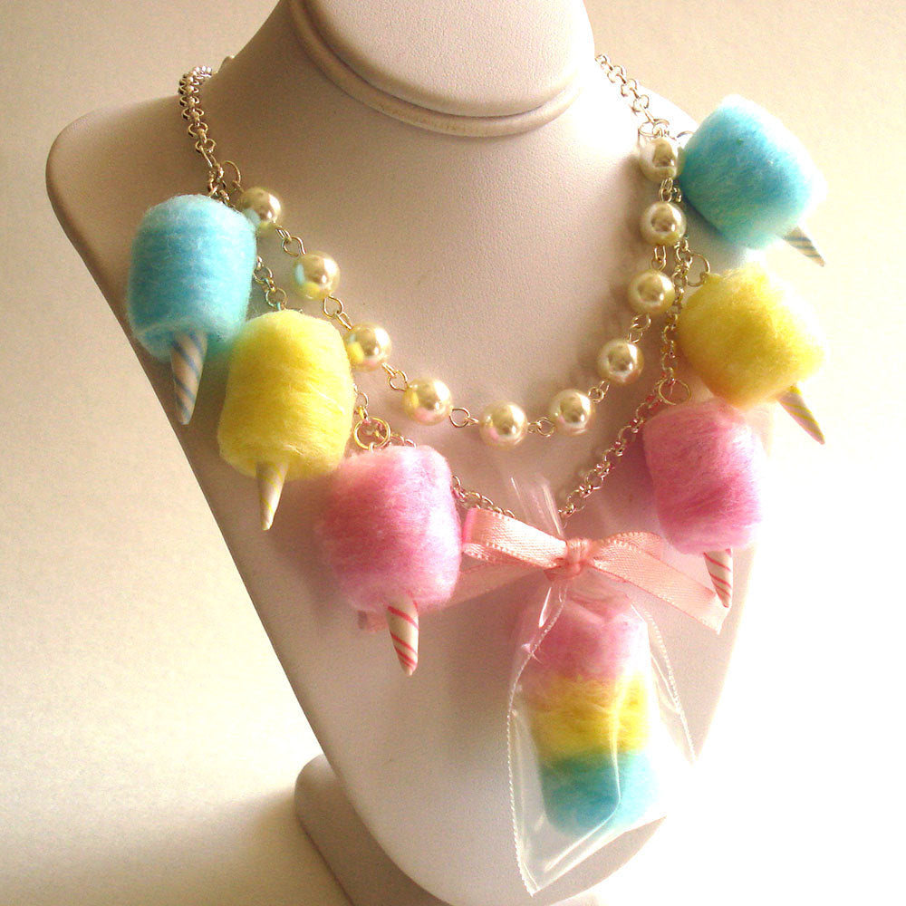 Cotton Candy Carnival Statement Necklace