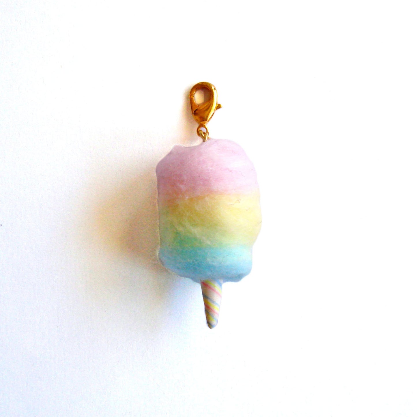 Rainbow Cotton Candy Charm