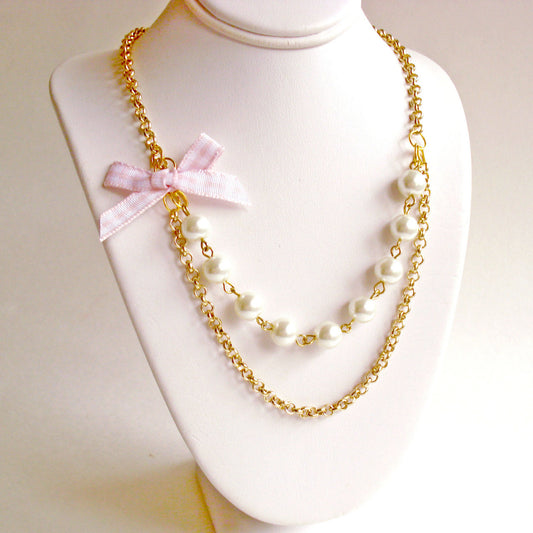 Charm Necklace Base, Statement Starter Necklace