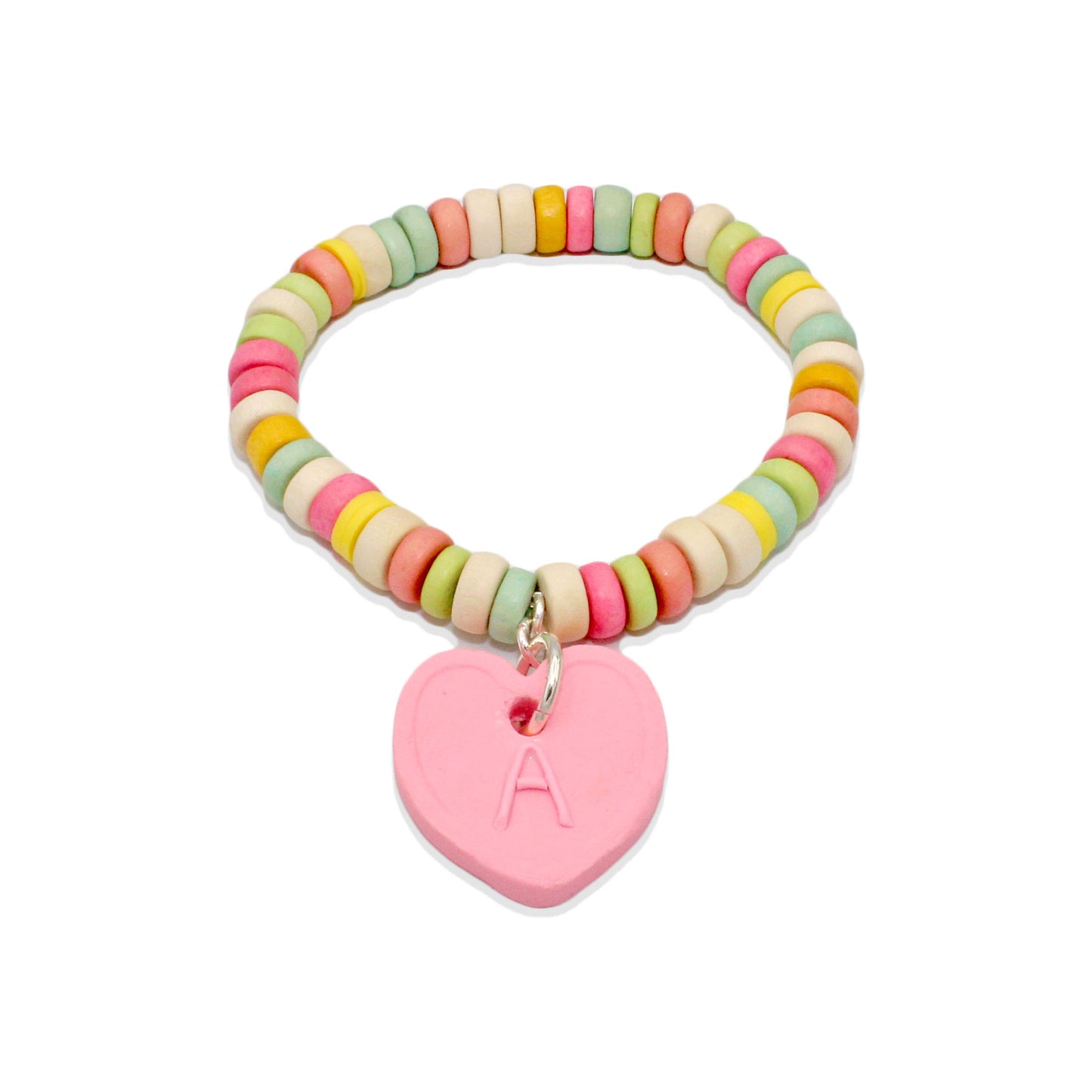 Custom Initial Faux Candy Bracelet - Fatally Feminine Designs