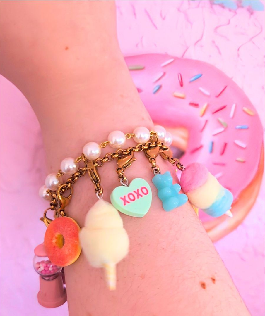 Charm Club Monthly Jewelry Subscription Box, Bracelet or Necklace, Fully Customizable, Fatally Feminine Designs
