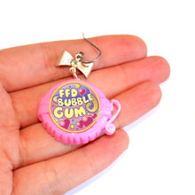 Load image into Gallery viewer, Kawaii Miniature Pink Bubble-Gum Statement Earrings Hypoallergenic Handmade Fatally Feminine Designs
