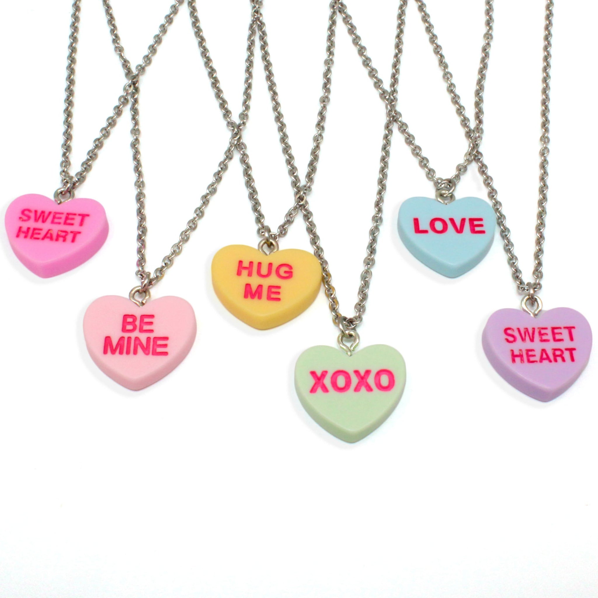 Conversation Heart Charm, Candy Heart, Valentine's Day Pendant, Bracelet,  Jewelry -  Norway