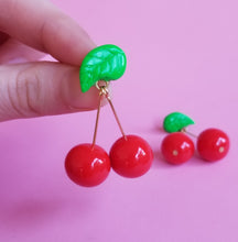 Load image into Gallery viewer, Cherry Earrings
