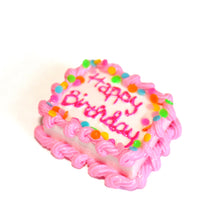 Load image into Gallery viewer, Pink Happy Birthday Cake Brooch Pin
