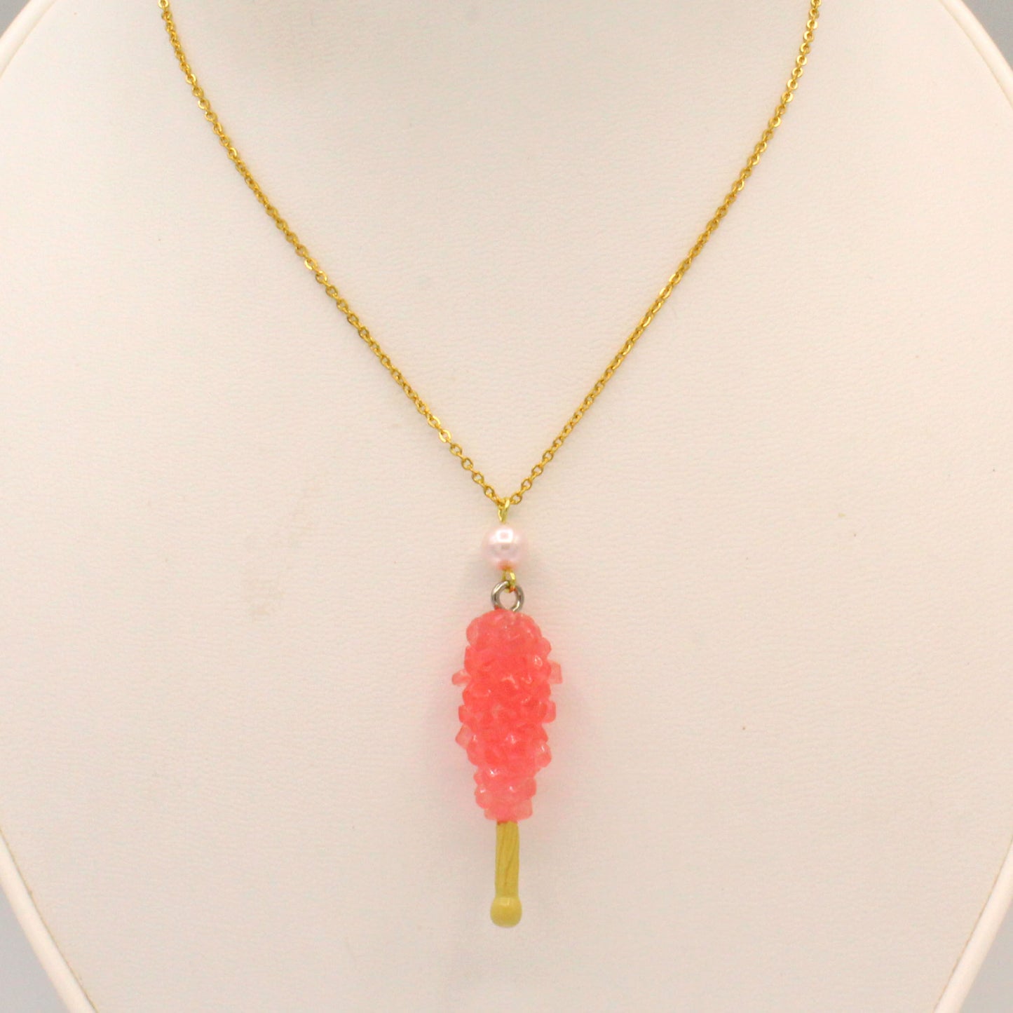 Peach Rock Candy Necklace - Special Edition