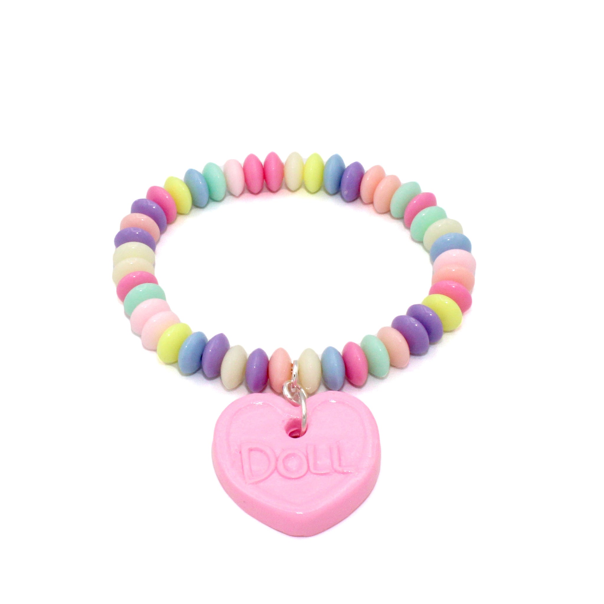 Pastel Faux Candy Bracelet - Custom Name or Word Available – Fatally  Feminine Designs