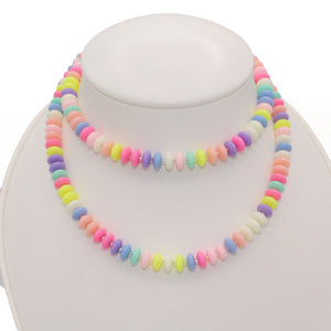 Pastel Faux Candy Necklace - Custom Length