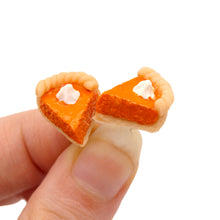 Load image into Gallery viewer, Pumpkin Pie Stud Earrings - Hypoallergenic - Fatally Feminine Designs
