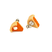 Load image into Gallery viewer, Pumpkin Pie Stud Earrings - Hypoallergenic - Fatally Feminine Designs
