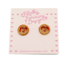 Load image into Gallery viewer, Snowman Sugar Cookie Stud Earrings - Limited Edition Holiday Collection
