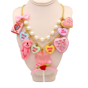 Valentine's Statement Necklace - Limited Edition - Fatally Feminine Designs