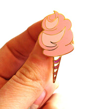 Load image into Gallery viewer, Pink Cotton Candy Enamel Pin - Fatally Feminine Designs
