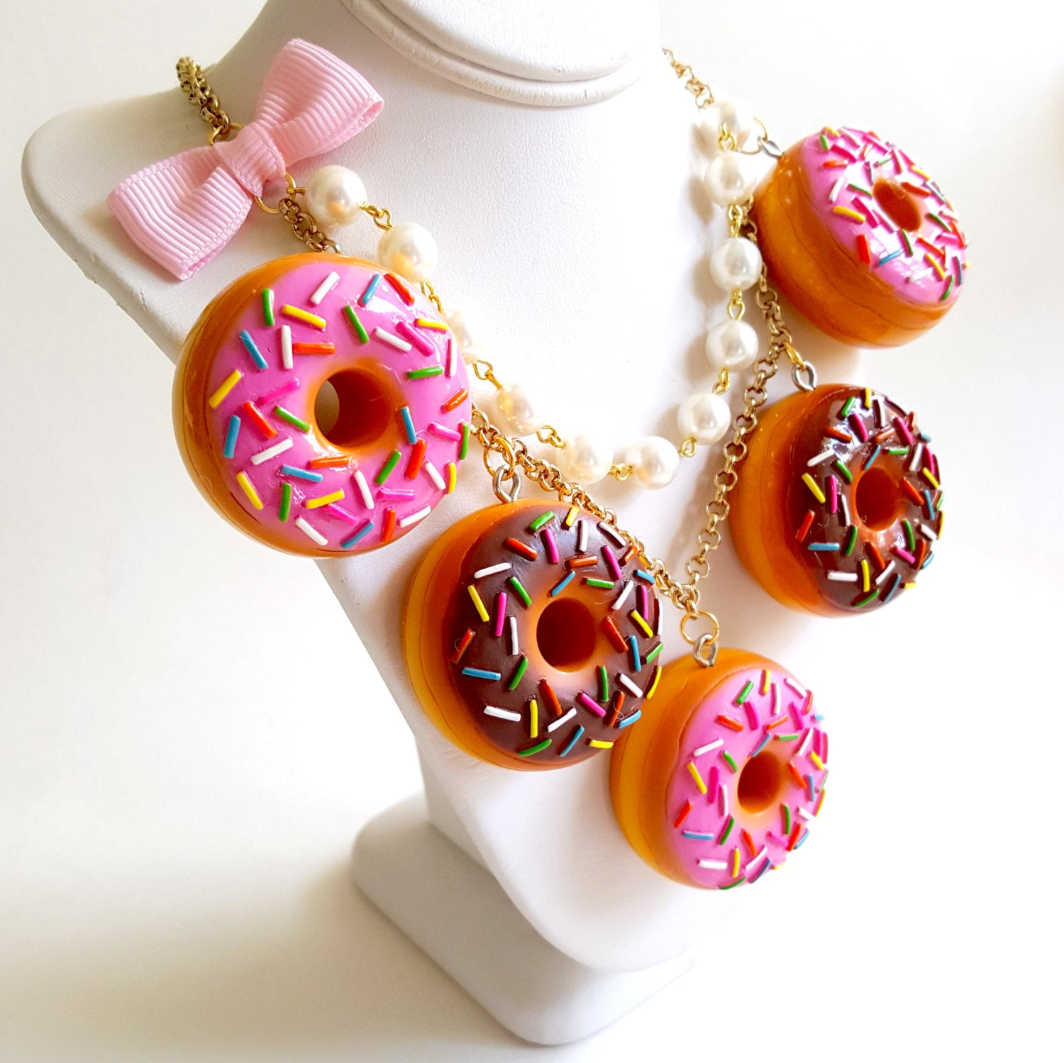 Pink Candy Shop Statement Necklace – Fatally Feminine Designs