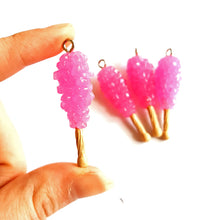 Load image into Gallery viewer, Hot Pink Rock Candy Charm
