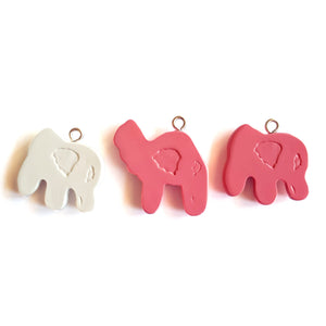 Frosted Circus Animal Cookie Charm