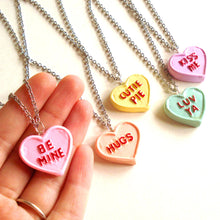 Load image into Gallery viewer, Candy Conversation Heart Necklace
