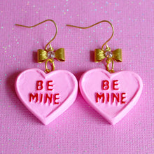 Load image into Gallery viewer, Conversation Heart Earrings Valentines Day
