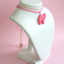 Load image into Gallery viewer, Pink Circus Animal Cookie Choker
