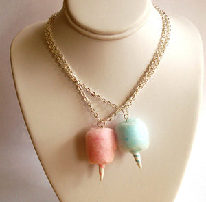 Carnival Cotton Candy Necklace