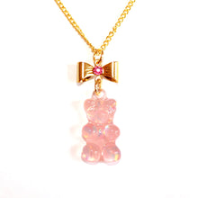 Load image into Gallery viewer, Pink Gummy Bear Necklace
