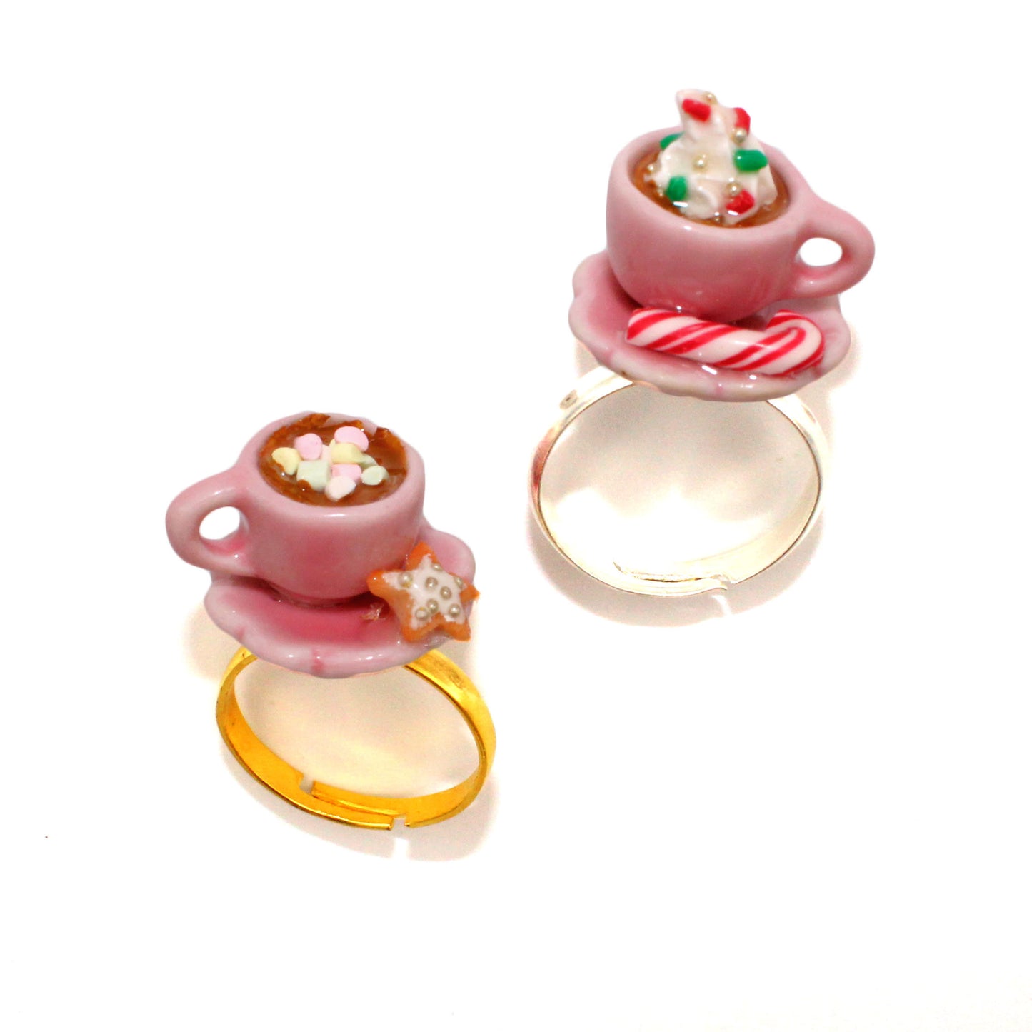 Hot Cocoa Ring Adjustable - Limited Edition Holiday Collection