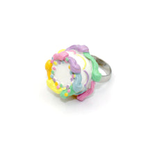 Load image into Gallery viewer, Pastel Rainbow Birthday Cake Ring

