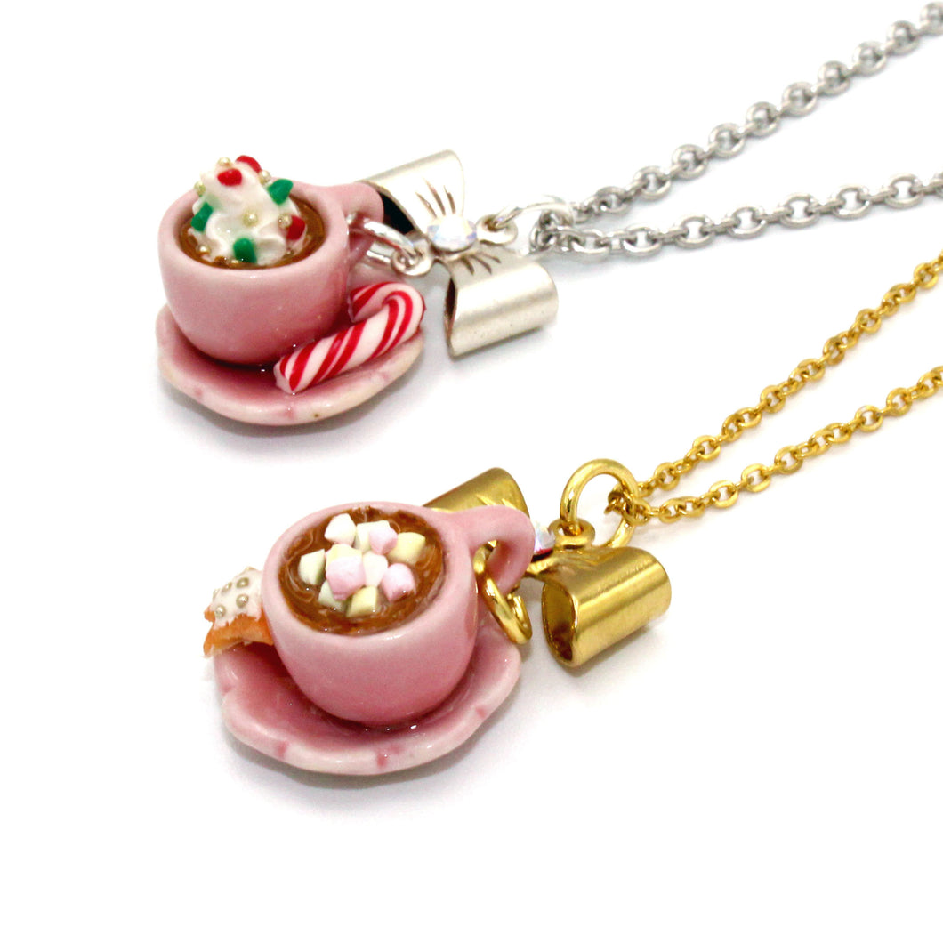 Hot Cocoa Necklace - Limited Edition Holiday Collection